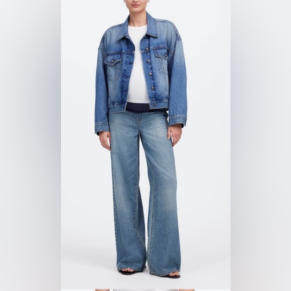Madewell Denim - Madewell Light Blue Wide Leg Jeans